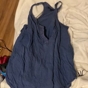 Large Blue American Eagle Tank